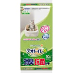 Unicharm Unicharm 日本1週間消臭抗菌寵物尿墊 原味 貓砂盆專用 10枚   正面圖