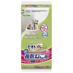 Unicharm Unicharm 日本1週間強力消臭抗菌寵物尿墊 原味 多貓貓砂盆專用 8枚   正面圖