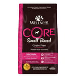 WELLNESS WELLNESS CORE 狗糧 無穀物 小型成犬配方 去骨火雞及雞 12lb 12lb  正面圖