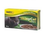 Gim Gim Cat 貓罐頭 ShinyCat Nature 天然優質水煮罐 吞拿魚及白飯魚 85g 85g  正面圖