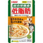 CIAO CIAO 狗濕糧 日本低脂肪袋裝濕糧 雞肉及蔬菜 RD-05 80g 80g  正面圖