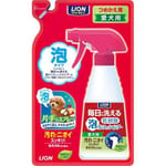 日本獅王LION 日本獅王LION Pet 狗狗泡沫沖涼液 240ml 補充包裝 240ml  正面圖