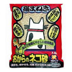 日本 日本 天然通心 豆腐貓砂 7.5L 5L  正面圖