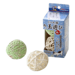 日本CattyMan 日本CattyMan 鈴鐺趣味滾球 逗貓玩具   正面圖