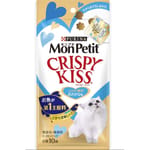 日本MonPetit 日本MonPetit Crispy Kiss 貓零食 貓脆餅 高級魚味 30g 30g  正面圖