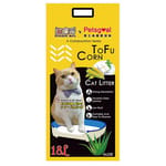 PETSGOAL PETSGOAL X 忌廉哥 玉米 豆腐貓砂 蘆薈 18L 18L  正面圖
