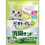 Unicharm Unicharm 日本消臭大師消臭抗菌 矽膠貓砂 球砂 4L 4L  正面圖