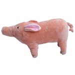 HelloDOG HelloDOG 玩具嚴選 毛絨陪睡玩具 粉紅豬豬 一隻   正面圖