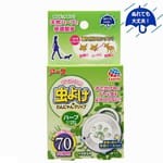 日本Earth 日本Earth 寵物散步必備 天然驅蟲夾 70日  貓犬用 正面圖