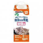 日本CattyMan 日本CattyMan 幼貓用牛乳牛奶 200ml 200ml 貓用 正面圖