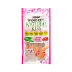 MonPetit MonPetit Natural Kiss 貓肉泥 雞肉醬伴三文魚肉粒 10g 10g  正面圖
