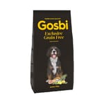 Gosbi Gosbi Exclusive Grain Free 無穀物狗糧 頂級低敏系列 中大型幼犬配方 魚肉 12kg 12kg  正面圖