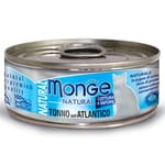 Monge Monge 貓罐頭 高蛋白質野生海洋系列 大西洋吞拿魚 80g 80g  正面圖