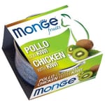 Monge Monge 貓罐頭 清新鮮果系列 成貓配方 雞肉奇異果 80g 80g  正面圖