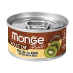 Monge FRUITS Cat Canned Food Recipe with Chicken & Flakes with Kiwi for Adult 80g (MO3369) pet shop