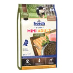 Bosch Bosch 狗糧 成犬糧 細種成犬配方 雞肉+火雞肉及小米 3kg 3kg  正面圖
