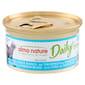 Almo Almo Nature Daily Mousse 成貓罐頭 慕絲主食系列 吞拿魚+鱈魚 85g 85g  正面圖
