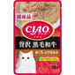 CIAO CIAO 貓濕糧 日本奢華軟包系列 極上黑毛和牛 35g 35g  正面圖