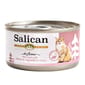 Salican Salican 貓罐頭 肉汁三文魚+蔬菜 85g 85g  正面圖