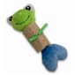 Billipets Billipets 狗玩具 絲瓜絡綿繩發聲玩具 青蛙 18cm   正面圖