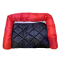 Billipets Billipets 尼龍防水寵物床墊 長方型 紅灰 85cm x 55cm x 10cm   正面圖