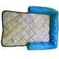 Billipets Billipets 尼龍防水寵物床墊 長方型 藍灰 85cm x 55cm x 10cm   正面圖