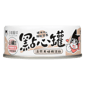 汪喵星球 汪喵星球 DogCatStar 貓狗罐頭 汪喵無膠點心罐 嫩雞絲 80g 80g 貓犬用 正面圖