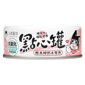 汪喵星球 汪喵星球 DogCatStar 貓狗罐頭 汪喵無膠點心罐 鰹魚蛤蜊 80g 80g 貓犬用 正面圖