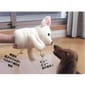 日本Bonbi 日本Bonbi ILOVEPETS Animal Mitten LoveDog 狗狗手偶玩具 白色貴婦狗 一個入   側面圖