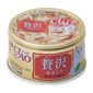 CIAO CIAO 貓罐頭 豪華貓罐頭 金槍魚+雞肉 80g 80g  正面圖
