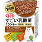 CIAO CIAO 貓糧 日本1兆個乳酸菌 雞肉雜錦 20g 10袋入 20g  正面圖