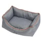 Buster Buster Sofa bed 長形寵物床 銅灰色 70cm x 90cm   正面圖