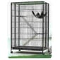 特大豪華舒適貓籠 特大豪華舒適貓籠 Epoxy coating premium cat cage   正面圖