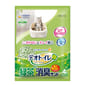 Unicharm Unicharm 日本消臭大師防飛散消臭 紙貓砂 綠茶味 4L 4L  正面圖