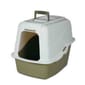 Petmate Petmate 貓砂盆 有蓋款 附鏟 大 18.9吋 x 15吋 x 16.9吋   正面圖
