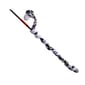 Billipets Billipets 逗貓棒 超⻑⽑絨動物頭系列 黑白牛 70cm   正面圖