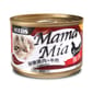 SEEDS SEEDS 貓罐頭 Mamamia機能雞湯罐 鮮嫩雞⾁+⽜⾁+⽜磺酸 170g 170g  正面圖