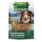 Nutreats Nutreats 狗小食 紐西蘭凍乾鴨肉+雞肉+三文魚 50g 50g  正面圖