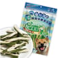 每日潔 每日潔 雙色螺旋保健潔牙骨 袋裝 心臟養護 葉綠素+牛奶 300g 300g  正面圖