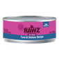 RAWZ RAWZ 貓罐頭 肉絲主食罐 吞拿魚及雞肉 155g 155g  正面圖