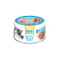 AIXIA AIXIA 愛喜雅 MiawMiaw 日本產貓罐頭 鮪魚+吻仔魚味 60g 60g  正面圖
