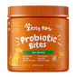 Zesty Zesty Paws 益生菌咀嚼軟粒 南瓜味 PROBIOTIC BITES PUMPKIN 90CT JAR   正面圖