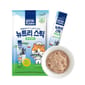 Nutriplan Nutriplan 貓肉泥 營養企劃 韓國肉泥餐包 黃尾鰤及吞拿魚 14g 5本  - 限時優惠 14g  正面圖