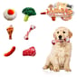 HelloDOG HelloDOG 玩具嚴選 狗狗嗶嗶發聲玩具 仿真食物 1件   正面圖
