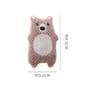 HelloDOG HelloDOG 玩具嚴選 絨毛貓薄荷玩具 小兔小熊浣熊 1個   正面圖