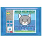 日本SANMATE 日本SANMATE Blue Time 抗菌易溶 紙貓砂 12L 12L  正面圖