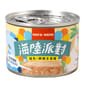 HeroMama HeroMama 貓主食罐 海陸派對系列 鱸魚雞 165g JS021 165g  正面圖