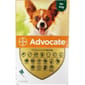 杜蟲殺蚤用品 Elanco (Bayer) 犬用 Advocate 心疥爽滴劑 4kg以下 1盒3支 (BAOD40)