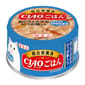 CIAO CIAO 貓罐頭 吞拿魚+雞肉 木魚味   正面圖
