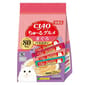 CIAO CIAO 貓零食 超奴PARTY MIX 吞拿魚醬 14g×80 14g  正面圖